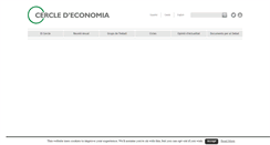 Desktop Screenshot of cercleeconomia.com
