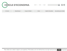 Tablet Screenshot of cercleeconomia.com